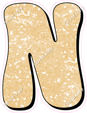 HP 18" Individuals - Champagne Sparkle N