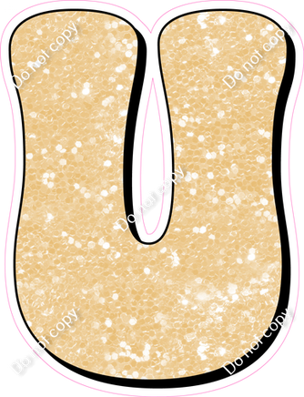 HP 18" Individuals - Champagne Sparkle U