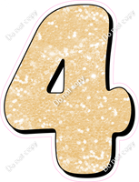 HP 18" Individuals - Champagne Sparkle 4