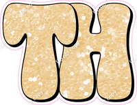 HP 18" Individuals - Champagne Sparkle TH