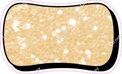 HP 18" Individuals - Champagne Sparkle Dash