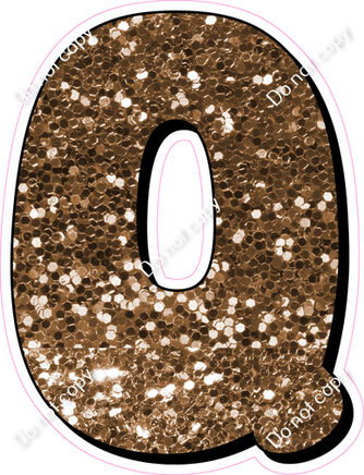 HP 18" Individuals - Chocolate Sparkle Q