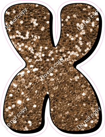 HP 18" Individuals - Chocolate Sparkle X