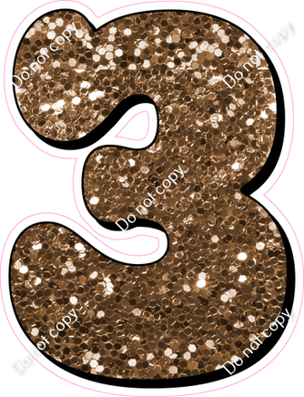 HP 18" Individuals - Chocolate Sparkle 3