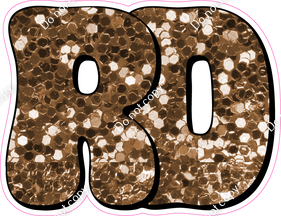 HP 18" Individuals - Chocolate Sparkle RD