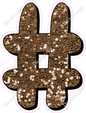 HP 18" Individuals - Chocolate Sparkle #