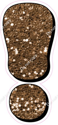 HP 18" Individuals - Chocolate Sparkle !