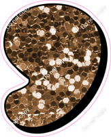 HP 18" Individuals - Chocolate Sparkle Apostrophe