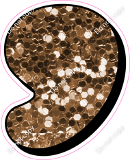 HP 18" Individuals - Chocolate Sparkle Apostrophe