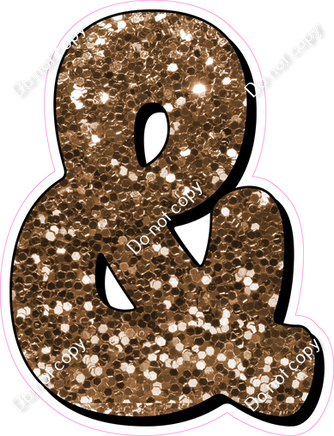 HP 18" Individuals - Chocolate Sparkle &