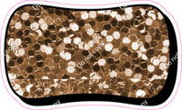HP 18" Individuals - Chocolate Sparkle Dash
