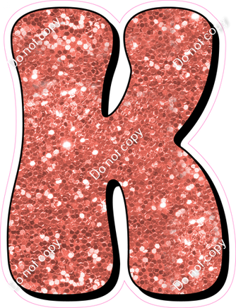 HP 18" Individuals - Coral Sparkle K