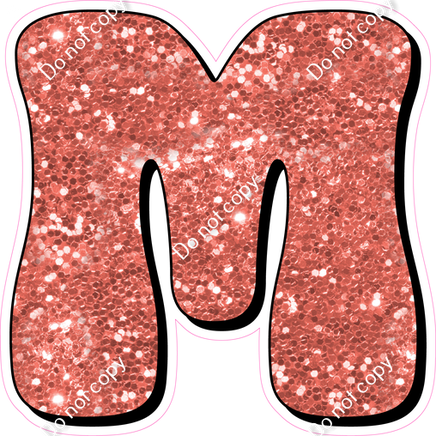 HP 18" Individuals - Coral Sparkle M