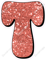 HP 18" Individuals - Coral Sparkle T