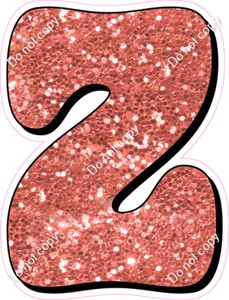 HP 18" Individuals - Coral Sparkle Z