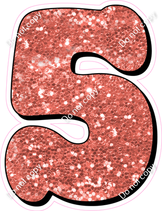 HP 18" Individuals - Coral Sparkle 5