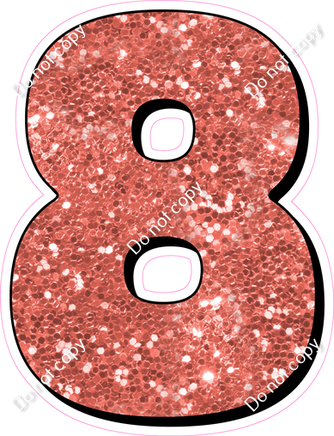 HP 18" Individuals - Coral Sparkle 8