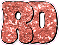 HP 18" Individuals - Coral Sparkle RD
