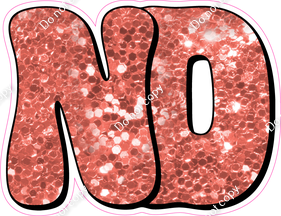 HP 18" Individuals - Coral Sparkle ND