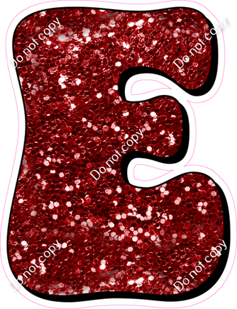 HP 18" Individuals - Crimson Sparkle E
