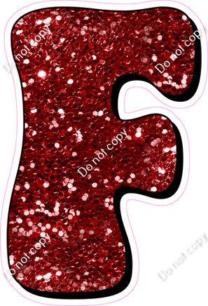 HP 18" Individuals - Crimson Sparkle F