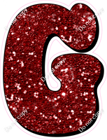 HP 18" Individuals - Crimson Sparkle G