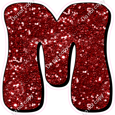 HP 18" Individuals - Crimson Sparkle M