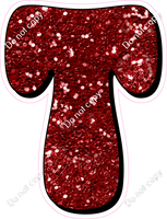 HP 18" Individuals - Crimson Sparkle T