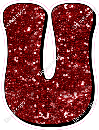 HP 18" Individuals - Crimson Sparkle U