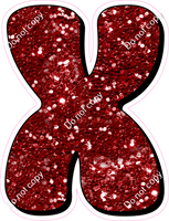 HP 18" Individuals - Crimson Sparkle X