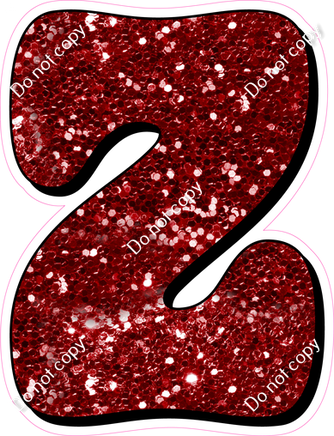 HP 18" Individuals - Crimson Sparkle Z