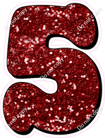 HP 18" Individuals - Crimson Sparkle 5
