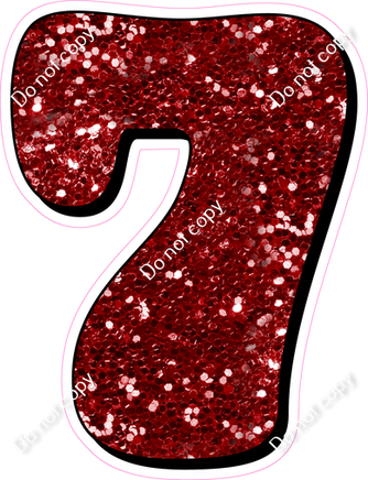HP 18" Individuals - Crimson Sparkle 7