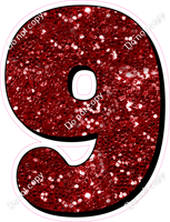 HP 18" Individuals - Crimson Sparkle 9