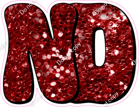 HP 18" Individuals - Crimson Sparkle ND