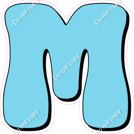 HP 18" Individuals - Flat Baby Blue M