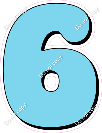 HP 18" Individuals - Flat Baby Blue 6