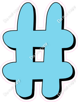 HP 18" Individuals - Flat Baby Blue #