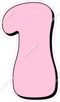 HP 18" Individuals - Flat Baby Pink 1
