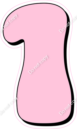 HP 18" Individuals - Flat Baby Pink 1