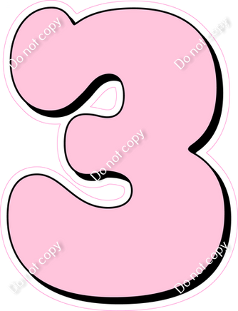 HP 18" Individuals - Flat Baby Pink 3