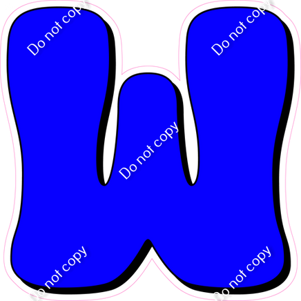 HP 18" Individuals - Flat Blue W