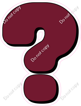HP 18" Individuals - Flat Burgundy ?