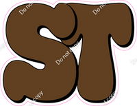 HP 18" Individuals - Flat Chocolate ST