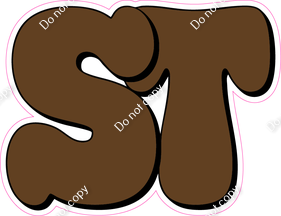 HP 18" Individuals - Flat Chocolate ST