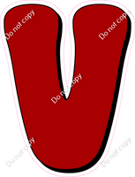 HP 18" Individuals - Flat Crimson V