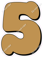 HP 18" Individuals - Flat Gold 5
