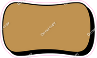 HP 18" Individuals - Flat Gold Dash