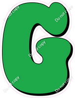 HP 18" Individuals - Flat Green G
