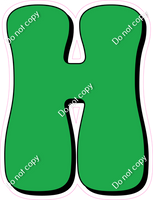 HP 18" Individuals - Flat Green H